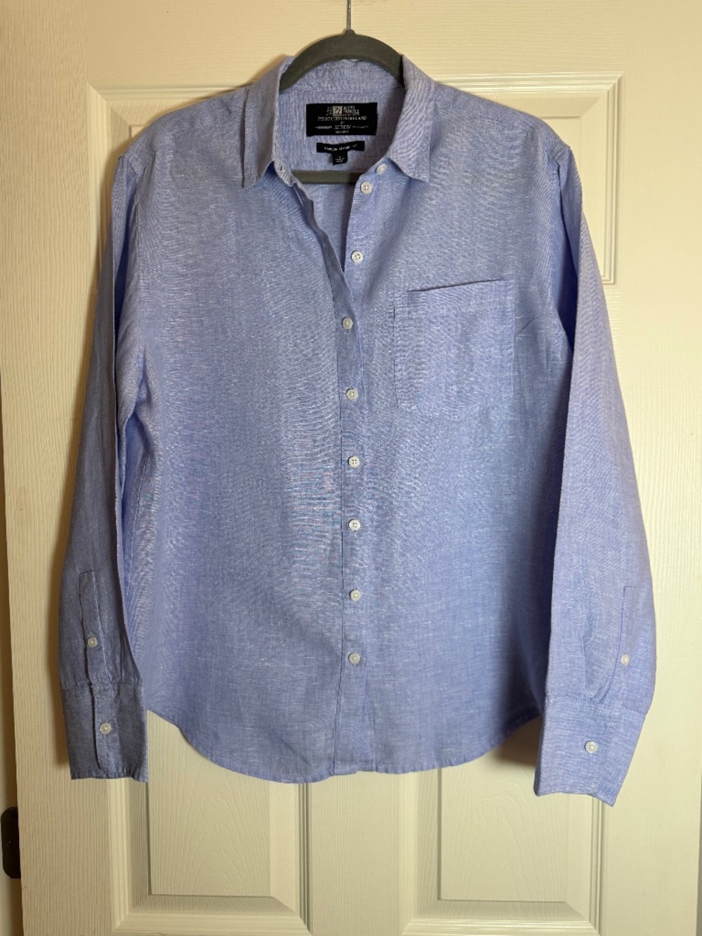 J.Crew Garçon Classic Baird McNutt Irish Linen Shirt French Blue 8